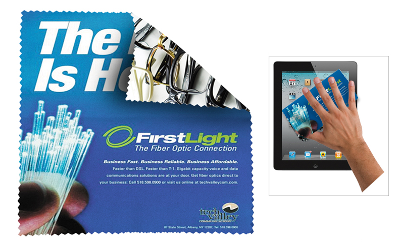5" X 5" - 2 Sided Full Color – Import Air Ship Microfiber Cloth & Screen Cleaner